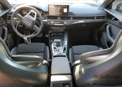 2022 Audi S4 Prestige из США, поврежденный, VIN WAUC4AF4XNA047164